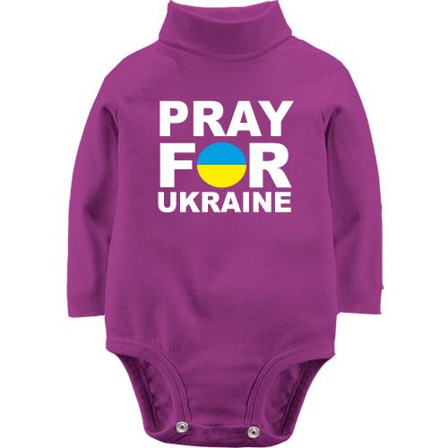 Дитячий боді LSL Pray for Ukraine