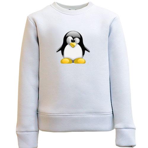 Детский свитшот Пингвин Ubuntu