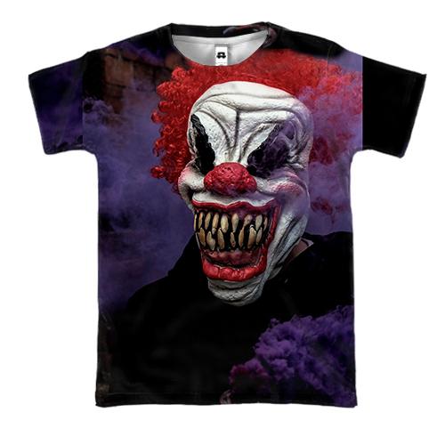 3D футболка Halloween clown art 2