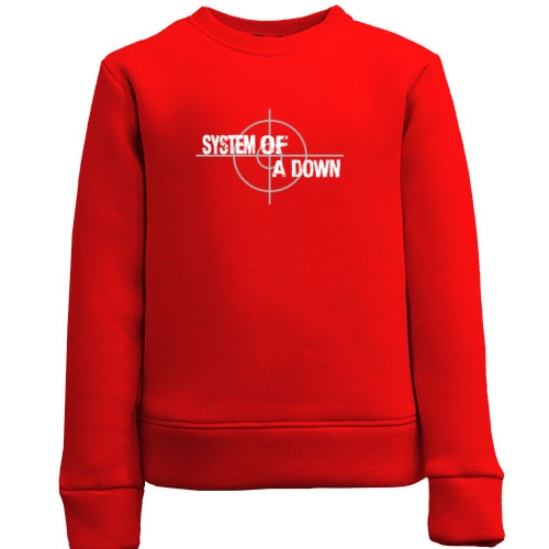 Дитячий світшот System of a Down з прицілом