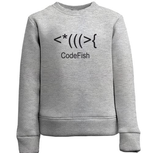 Дитячий світшот code fish