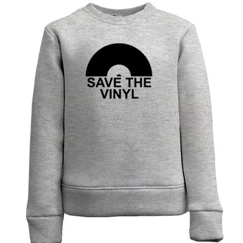 Детский свитшот Save the vinyl