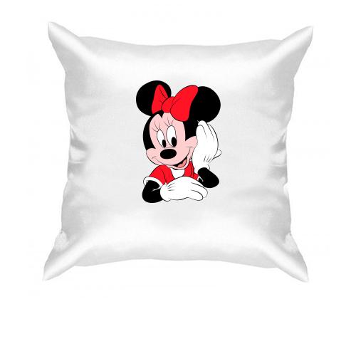 Подушка Minnie Mouse smiles.
