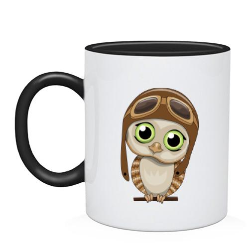 Чашка Baby owl pilot