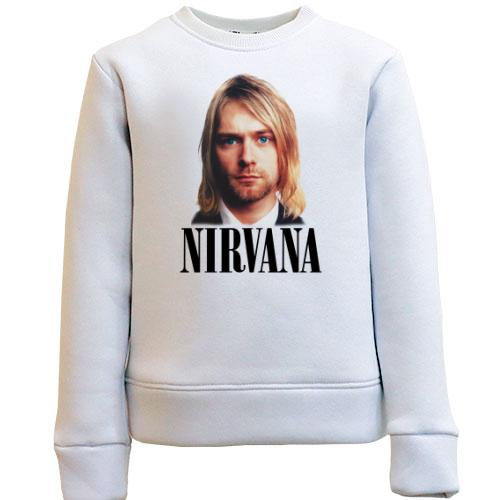 Детский свитшот с Курт Кобейном (Nirvana)