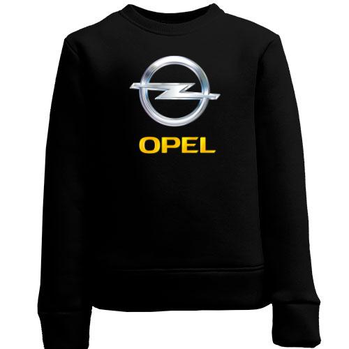 Детский свитшот Opel logo (2)