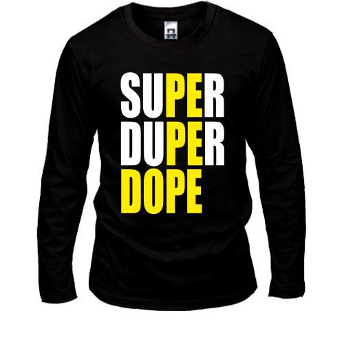 Лонгслив Super Dope