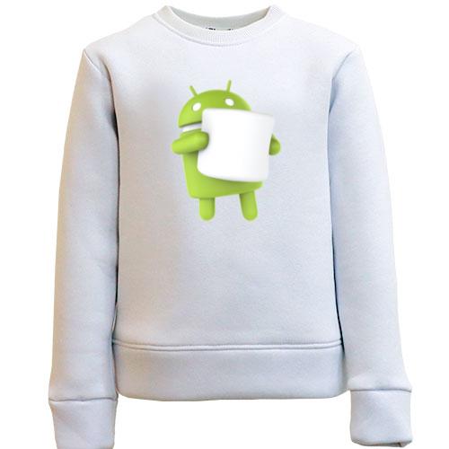Дитячий світшот Android 6 Marshmallow