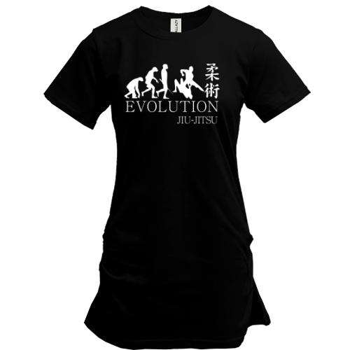 Подовжена футболка  Jiu-Jitsu Evolution