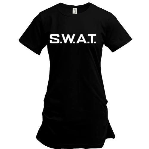Подовжена футболка S. W. A. T.