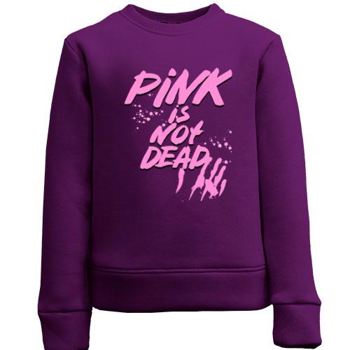 Дитячий світшот Pink is not dead (1)