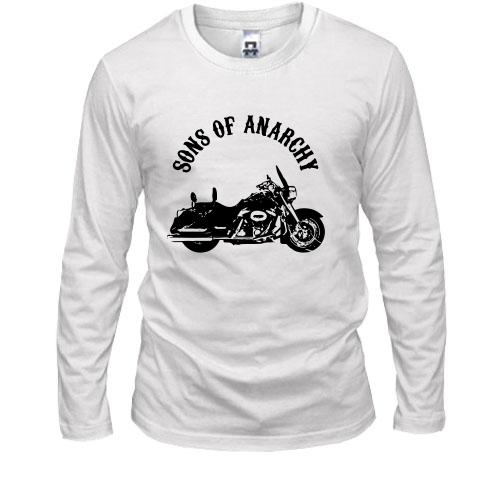 Лонгслив Sons of Anarchy с мотоциклом