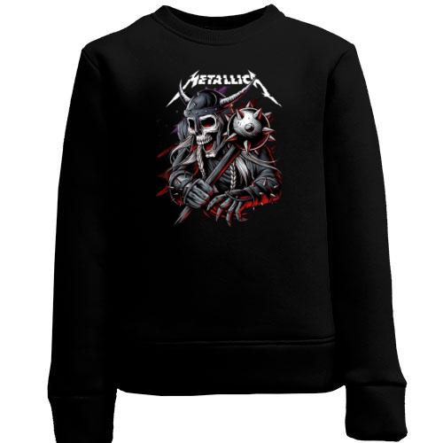 Детский свитшот Metallica (со скелетом-воином) 2