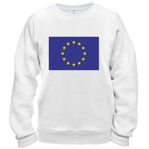 Свитшот с флагом  Евро Союза