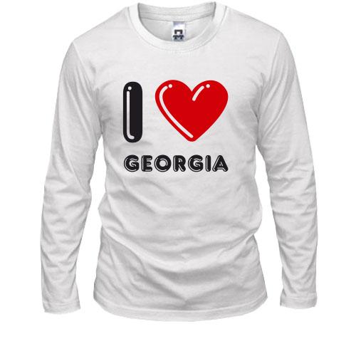 Лонгслів I love Georgia