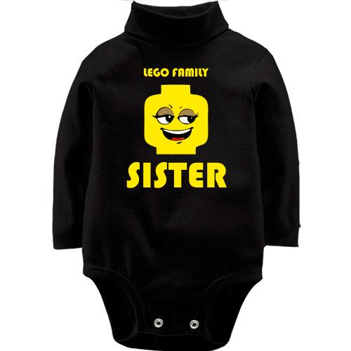 Детский боди LSL Lego Family - Sister