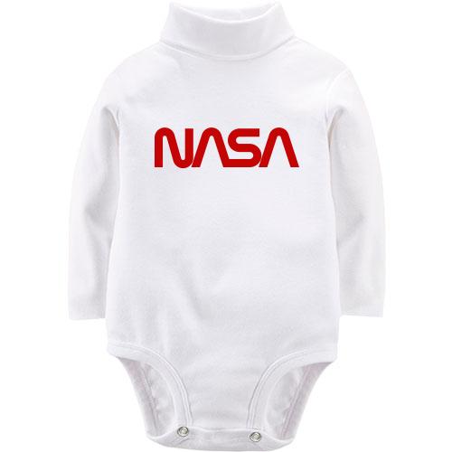 Детское боди LSL NASA Worm logo
