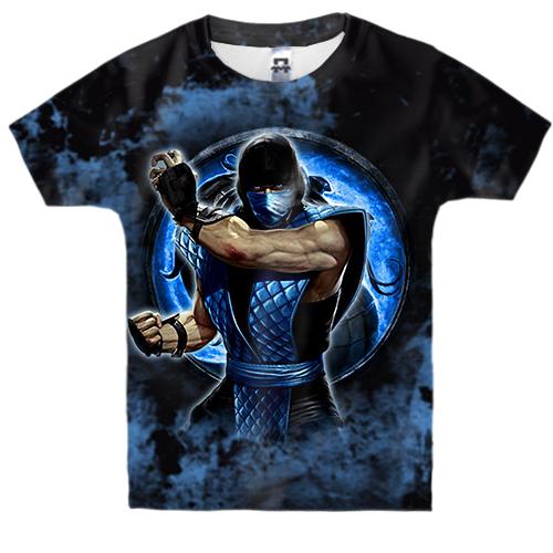 Дитяча 3D футболка Mortal Kombat - Sub Zero