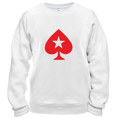 Свитшот PokerStars Christmas Star Baseball Jersey