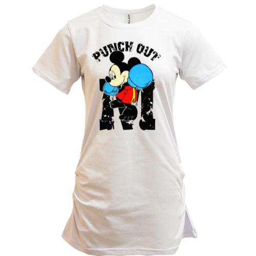 Подовжена футболка Punch out
