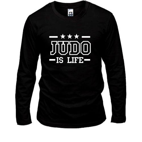 Лонгслив Judo is life