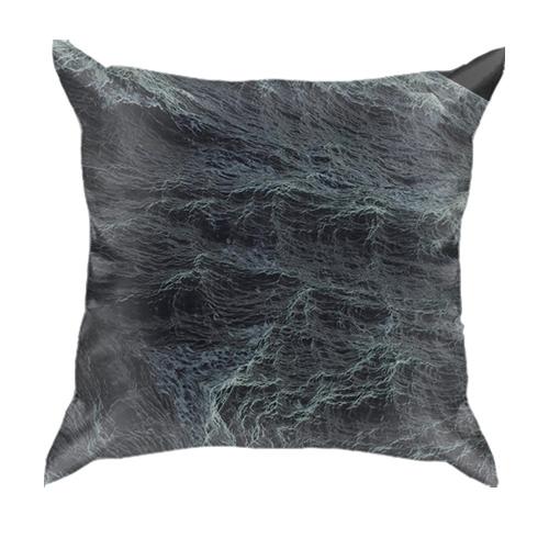 3D подушка с морскими волнами