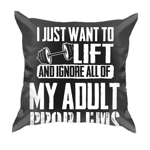 3D подушка Lift - My adult problems