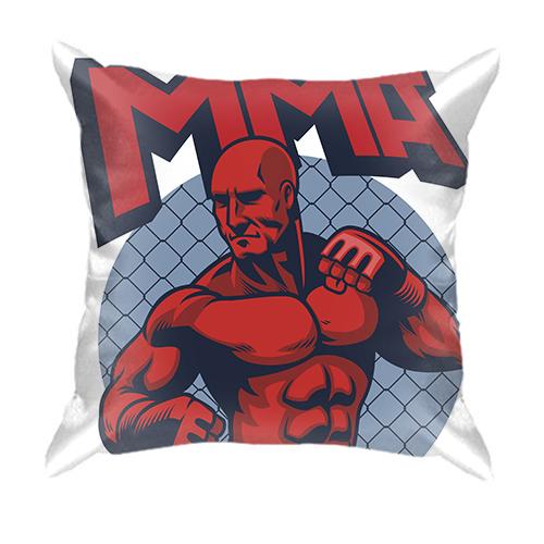 3D подушка MMA Red body