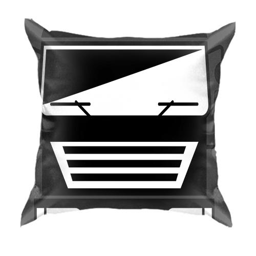 3D подушка с черной кабиной DAF