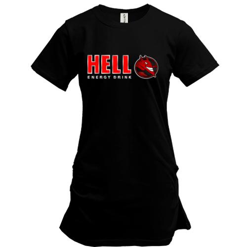 Подовжена футболка Hell - energy drink