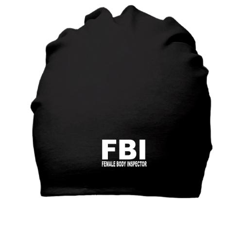 Бавовняна шапка FBI - Female body inspector