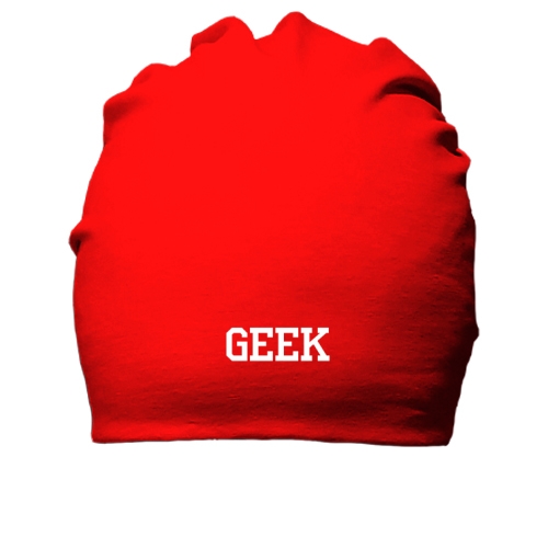 Хлопковая шапка Geek (гик)