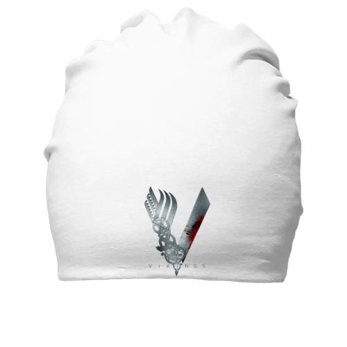 Бавовняна шапка Вікінги лого