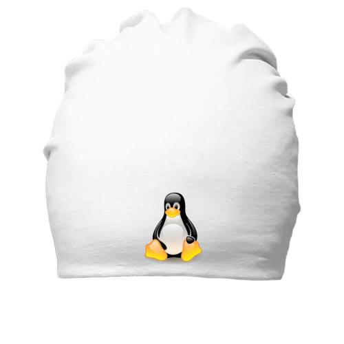 Хлопковая шапка с пингвином Linux