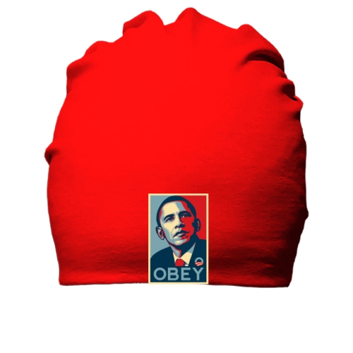 Хлопковая шапка Obey Obama