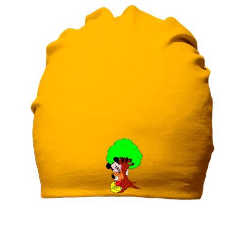 Хлопковая шапка Мики с деревом