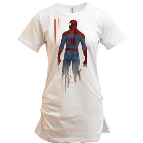 Подовжена футболка Людина павук