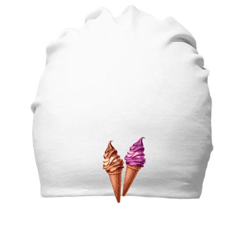 Хлопковая шапка Ice Cream Couple