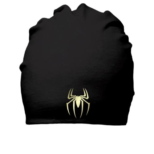 Хлопковая шапка с пауком