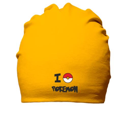 Бавовняна шапка I love Pokemon