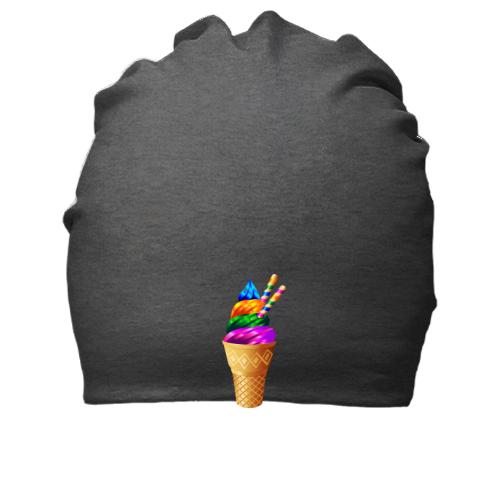 Хлопковая шапка Rainbow Ice Cream