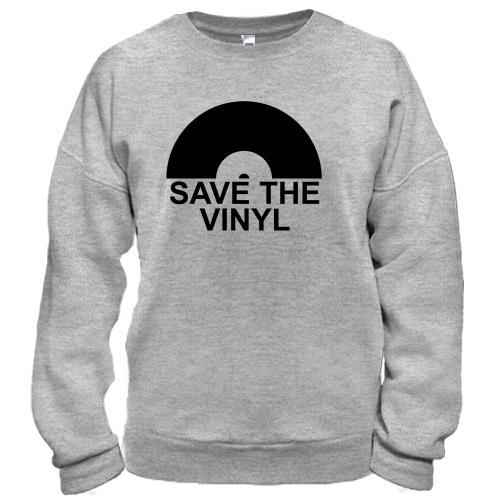 Світшот Save the vinyl
