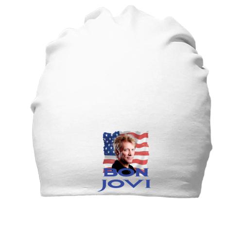 Бавовняна шапка Bon Jovi з прапором