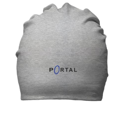 Бавовняна шапка з логотипом гри Portal