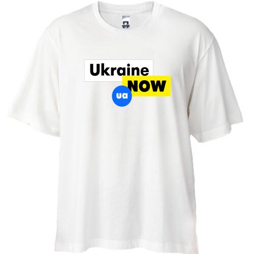 Футболка Oversize Ukraine NOW UA