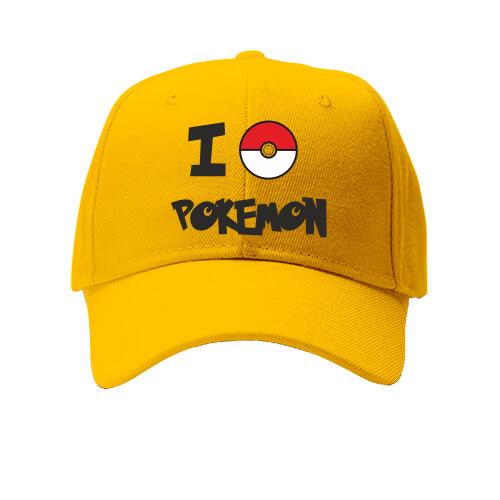 Кепка I love Pokemon