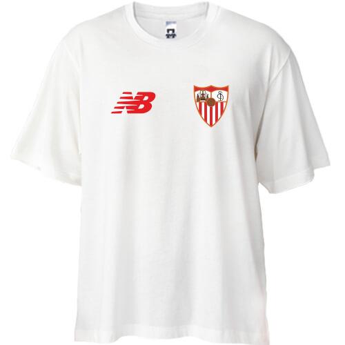 Футболка Oversize FC Sevilla (Севилья) mini