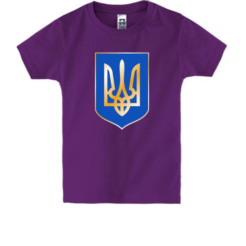 Детская футболка с гербом Украины (2)