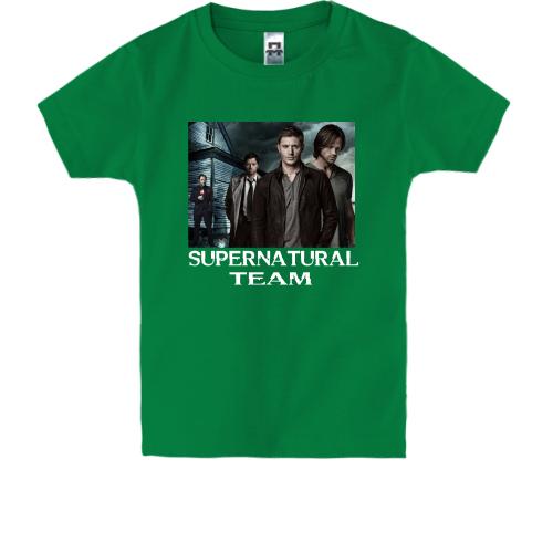 Детская футболка Supernatural Team