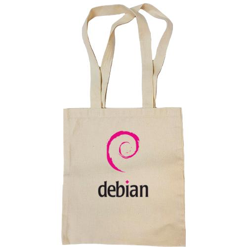 Сумка шопер Debian
